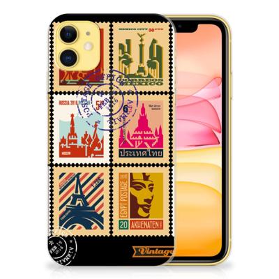 Apple iPhone 11 | Silliconen Back Cover | Postzegels