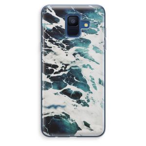 Golven: Samsung Galaxy A6 (2018) Transparant Hoesje