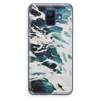 Golven: Samsung Galaxy A6 (2018) Transparant Hoesje Golven: Samsung Galaxy A6 (2018) Transparant Hoesje
