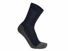 Skafit zilversokken met merinowol navy blauw
