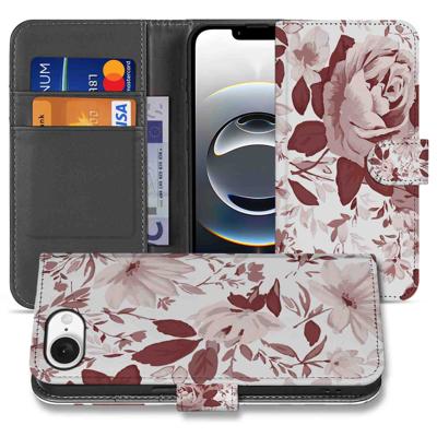 Hoesje iPhone 16e Watercolor Flowers