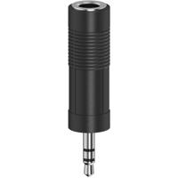 Hama Audioadapter 3,5-mm-jack-stekker - 6,3-mm-jack-koppeling
