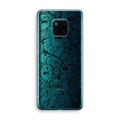 Vexx Black City : Huawei Mate 20 Pro Transparant Hoesje