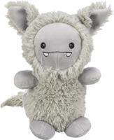TRIXIE HONDENSPEELGOED MONSTER PLUCHE GRIJS 32 CM 2 ST