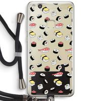 Sushi time: Huawei Ascend P10 Lite Transparant Hoesje met koord