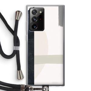 Baca: Samsung Galaxy Note 20 Ultra / Note 20 Ultra 5G Transparant Hoesje met koord
