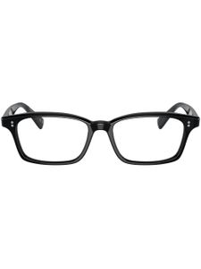 Oliver Peoples lunettes de vue à monture rectangulaire - Noir