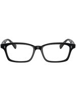 Oliver Peoples lunettes de vue à monture rectangulaire - Noir