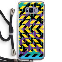 Skew Bee 3: Samsung Galaxy S8 Plus Transparant Hoesje met koord