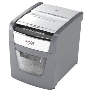 Rexel Optimum AutoFeed+ 50X Papierversnipperaar 50 vellen Micro cut 4 x 28 mm P-4 20 l Ook geschikt voor Paperclips, Nietjes, Creditcards