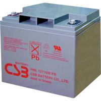 CSB Battery HRL 12110W high-rate longlife Loodaccu 12 V 28 Ah Loodvlies (AGM) (b x h x d) 166 x 175 x 125 mm M5-schroefaansluiting Onderhoudsvrij, Geringe - thumbnail