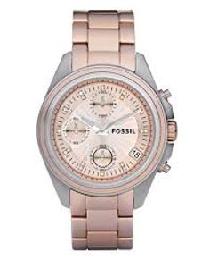 Horlogeband Fossil ES2915 Staal Rosé 18mm