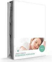 Premium Boxspring Hoeslaken Wit - 80/90 x 200/210 cm