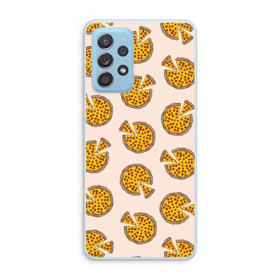 You Had Me At Pizza: Samsung Galaxy A73 Transparant Hoesje