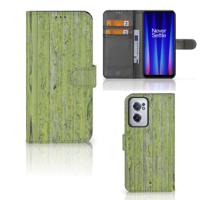 OnePlus Nord CE 2 | Book Style Case | Green Wood