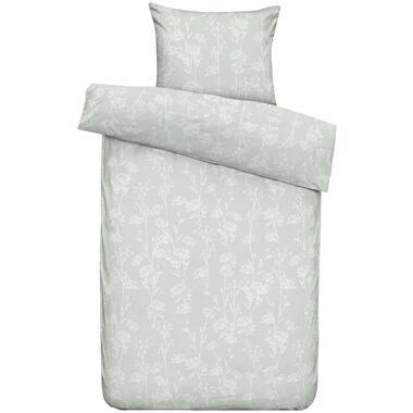 Dekbedovertrek Febe flanel - wit - 140x200/220 cm - Leen Bakker