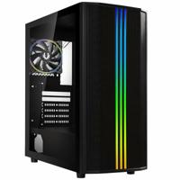 ATX Semi-toren BehuizingBitFenix Fang ARGB Zwart