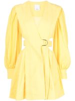 Acler robe courte Flitwick à découpes - Jaune