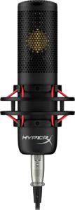 HyperX ProCast Studiomicrofoon Zendmethode:Kabelgebonden Incl. shockmount XLR Kabelgebonden Zwart