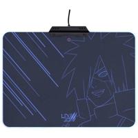 Lexip Naruto Shippuden Madara Destruction Gaming muismat Verlicht Zwart, Blauw