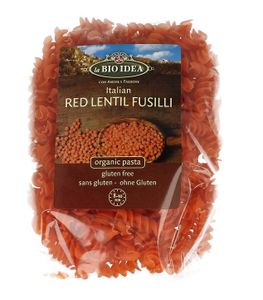 La Bio Idea Rode Linzen Fusilli 250 gram