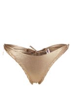 Agent Provocateur bas de bikini Berry à fronces - Or