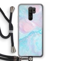 Fantasie pastel: Xiaomi Redmi 9 Transparant Hoesje met koord