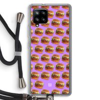 Giants: Samsung Galaxy A42 5G Transparant Hoesje met koord