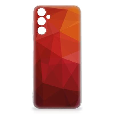 TPU Hoesje voor Samsung Galaxy M14 Polygon Red