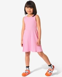 HEMA Kinderjurk Rib Roze (roze)