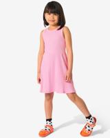 HEMA Kinderjurk Rib Roze (roze)