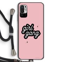 Girl Gang: Xiaomi Redmi Note 10 5G Transparant Hoesje met koord