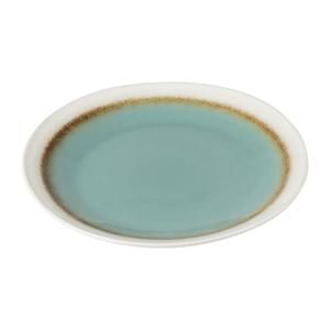 Dinerbord Roots - turquoise - ø27.5x3 cm