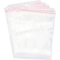 Hersluitbare zak zonder etiketstrook (b x h) 200 mm x 300 mm Transparant Polyethyleen 1 stuk(s)