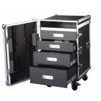 DAP UCA-DRA1 Roadie case 12 HE laden flightcase
