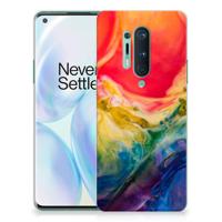 Smartphone hoesje OnePlus 8 Pro Watercolor Dark