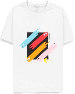 Pac-man - Men's White Short Sleeved T-shirt