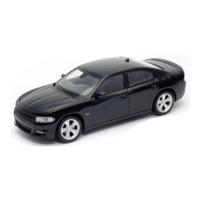 Welly Modelauto - Dodge Charger R/T 2016 - zwart - 21 cm - Schaal 1:24