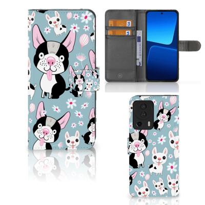 Xiaomi 13 Lite | Telefoonhoesje | Met pasjeshouder | Hondjes