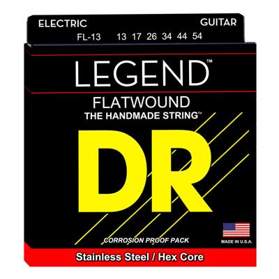 DR Strings FL-13 Legend Flatwound Gitaarsnaren (13-54) DR Strings FL-13 Legend Flatwound Gitaarsnaren (13-54)