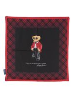 Polo Ralph Lauren foulard Polo Bear en soie Mulberry - Noir