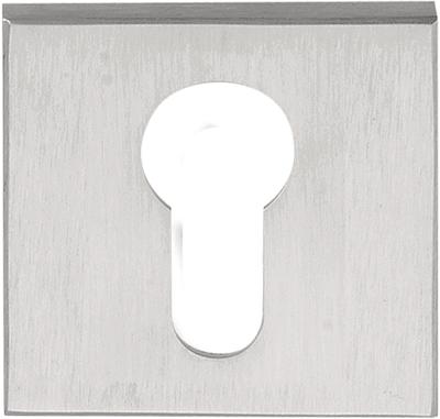 Formani Square LSQBY50 cilinderplaatje - PVD mat RVS
