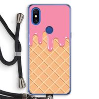 Ice cream: Xiaomi Mi Mix 3 Transparant Hoesje met koord