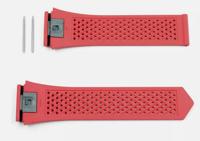 Horlogeband Smartwatch Tag Heuer FT6216 Rubber Rood 22mm