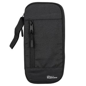 Fabrizio Travel Documents Organizer Zwart