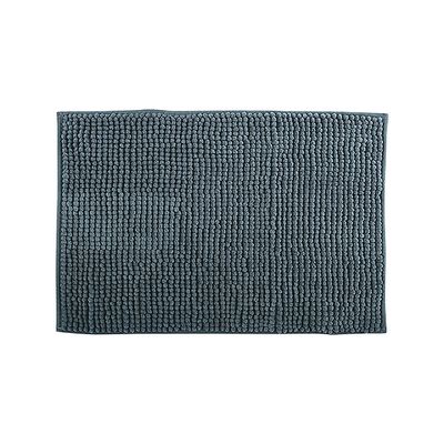 MSV Badkamerkleedje/badmat tapijt - voor op de vloer - donkergrijs - 50 x 80 cm