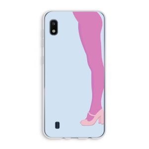 Pink panty: Samsung Galaxy A10 Transparant Hoesje