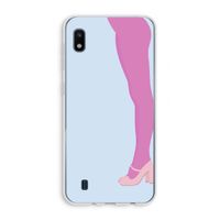 Pink panty: Samsung Galaxy A10 Transparant Hoesje Pink panty: Samsung Galaxy A10 Transparant Hoesje
