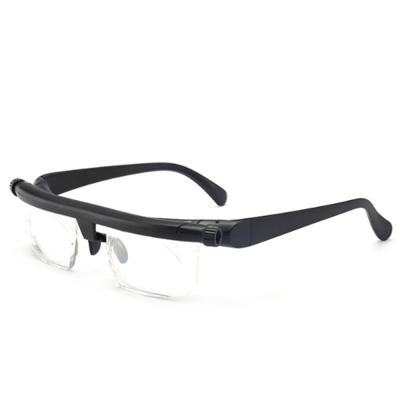 Instelbare sterkte lens lezen bijziendheid bril brillen variabele focus visie voor-6.00 D tot + 3.00 D Instelbare sterkte lens lezen bijziendheid bril brillen variabele focus visie voor-6.00 D tot + 3.00 D