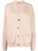 Acne Studios cardigan en mohair mélangé - Tons neutres